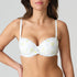 Marie Jo Chen Padded Balcony Bra front view in White Yacht