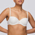 Marie Jo Heleen Padded Balcony Bra front view in Natural