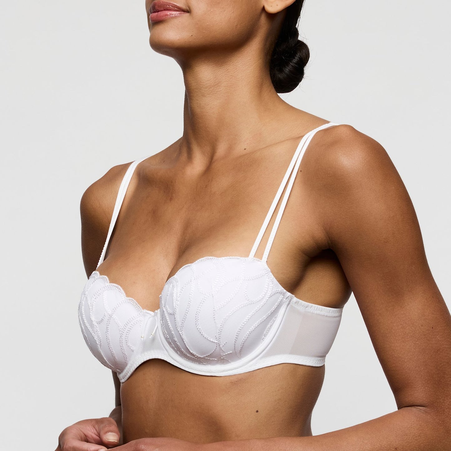 Marie Jo Heleen Padded Balcony Bra alternate view in White