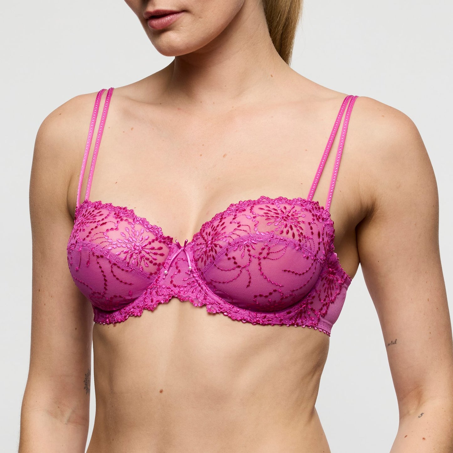 Marie Jo Jane Padded Balcony Bra alternate view in Orchid Bliss