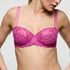 Marie Jo Jane Padded Balcony Bra front view in Orchid Bliss