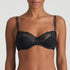 Marie Jo Jane Balcony Bra front view in Black