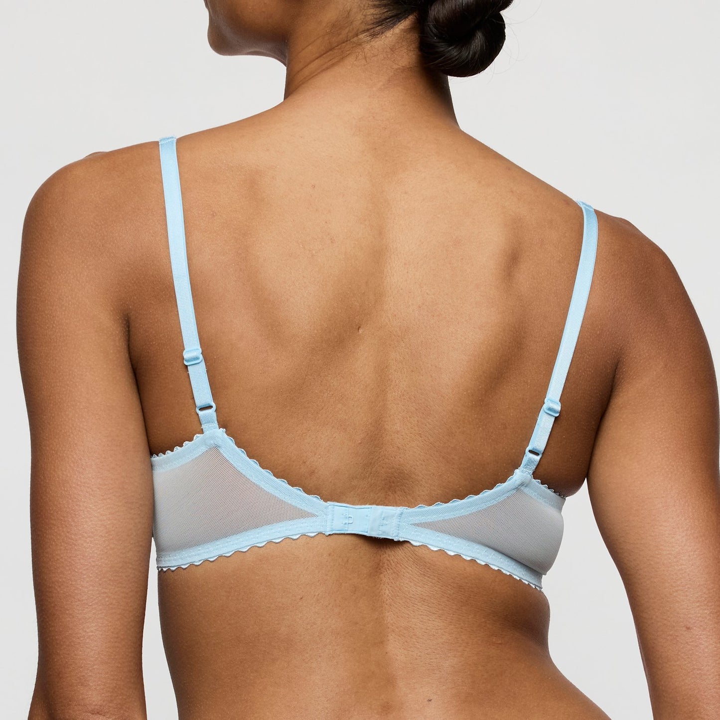 Marie Jo Jane Balcony Bra alternate view in Milky Blue