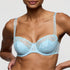 Marie Jo Jane Balcony Bra front view in Milky Blue