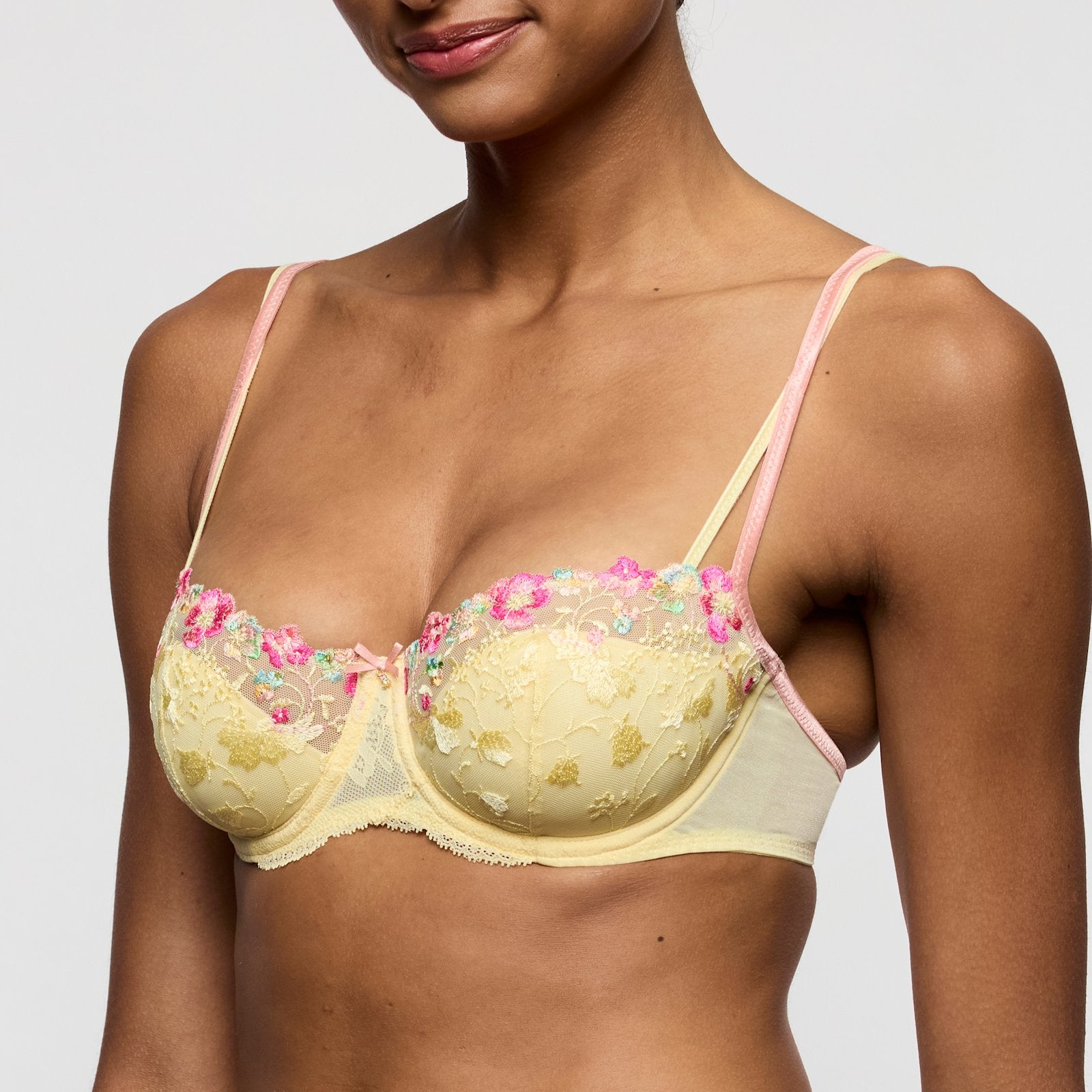 Marie Jo Lizelot Padded Balcony Bra alternate view in French Vanilla