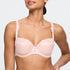 Marie Jo Loish Padded Balcony Bra front view in Pearly Pink
