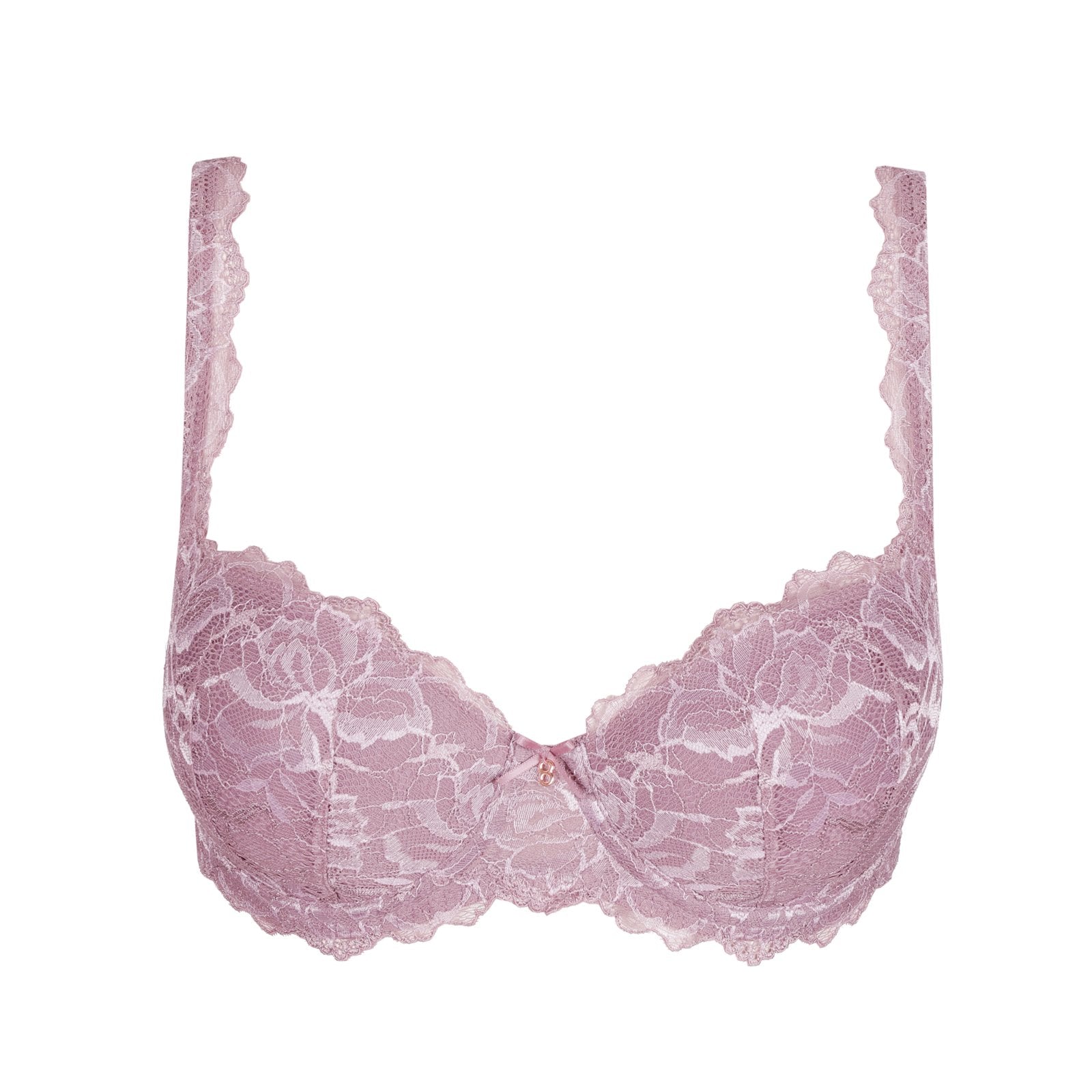 Marie Jo Manyla Padded Balcony Bra detail view in Pastel Orchid