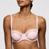 Marie Jo Noova Padded Balcony Bra front view in Gardenia Rose