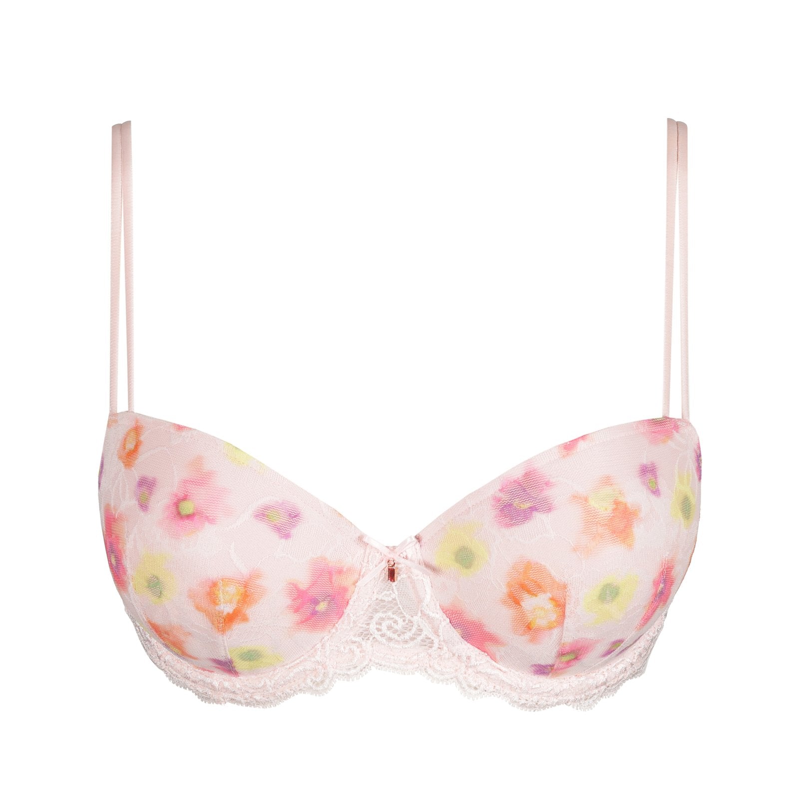 Marie Jo Selyna Padded Balcony Bra detail view in Gardenia Rose