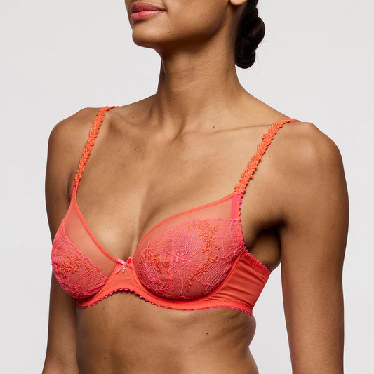 Marie Jo Solene Plunge Bra alternate view in Pamplemousse