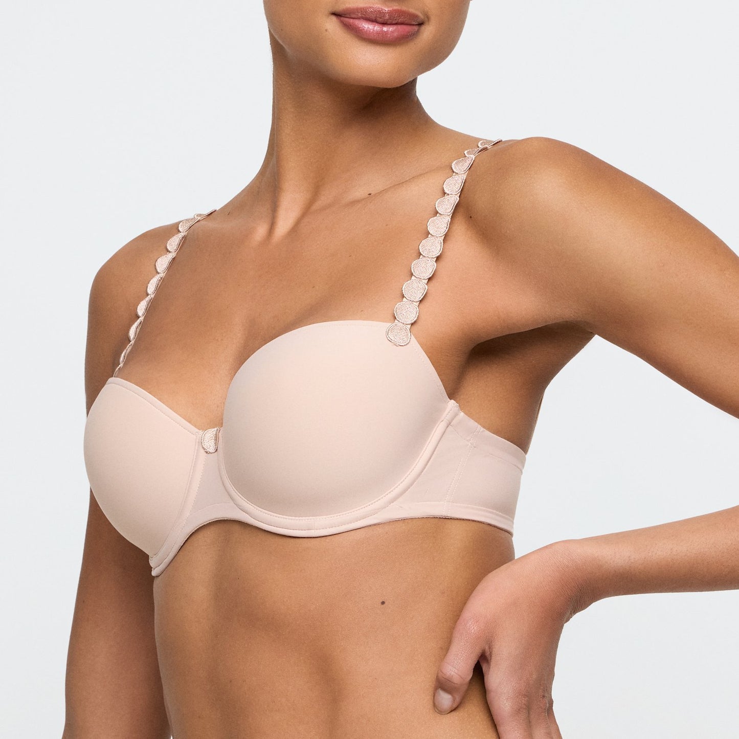 Marie Jo Tom Balcony Bra alternate view in Caffé Latte