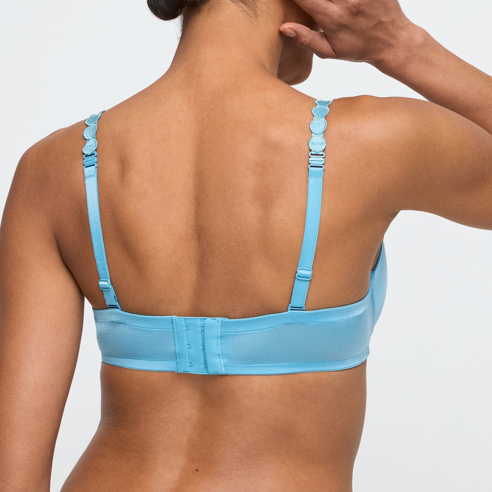 Marie Jo Tom Balcony Bra alternate view in Azure Delight