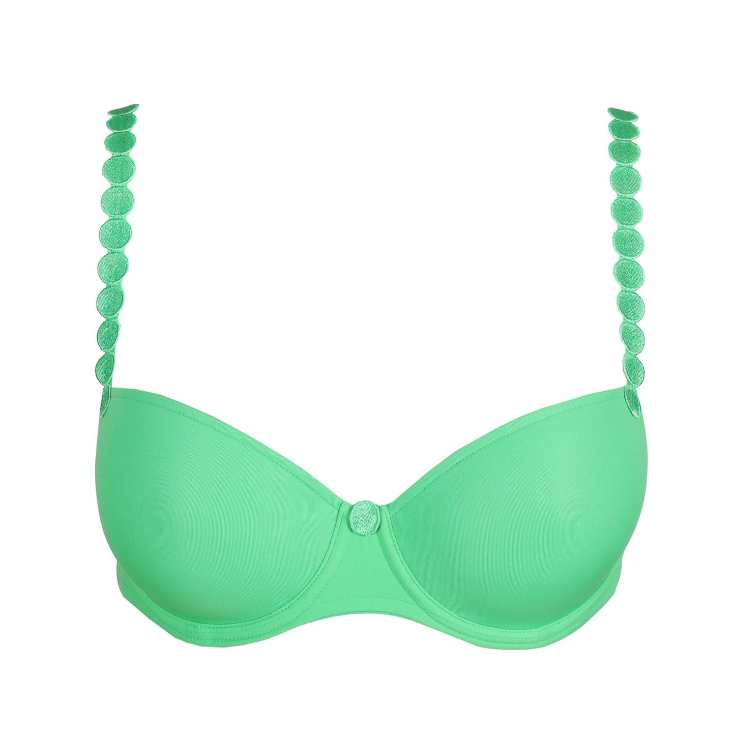 Marie Jo Tom Balcony Bra detail view in Lush Green