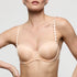 Marie Jo Tom Balcony Bra front view in Peach Whisper
