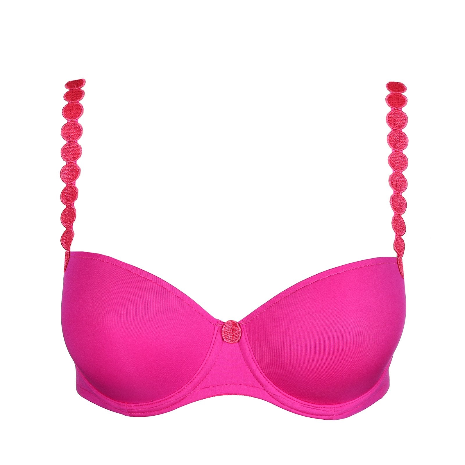 Marie Jo Tom Balcony Bra detail view in Influencer Pink