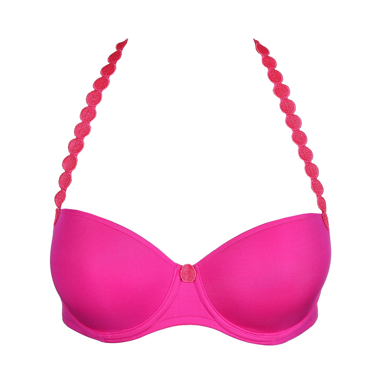 Marie Jo Tom Balcony Bra detail view in Influencer Pink