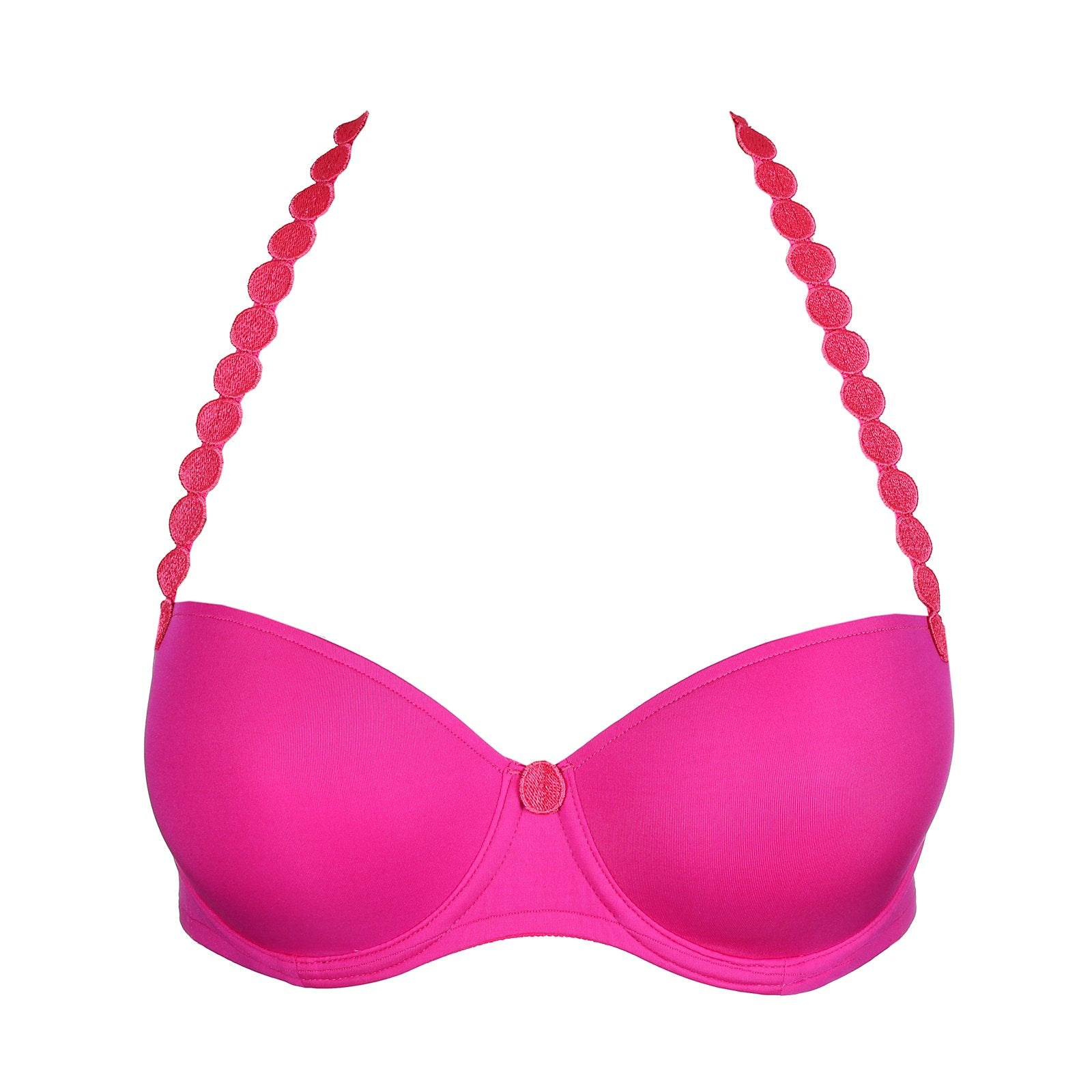 Marie Jo Tom Balcony Bra detail view in Influencer Pink