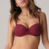 Marie Jo Tom Balcony Bra front view in Peony Pink