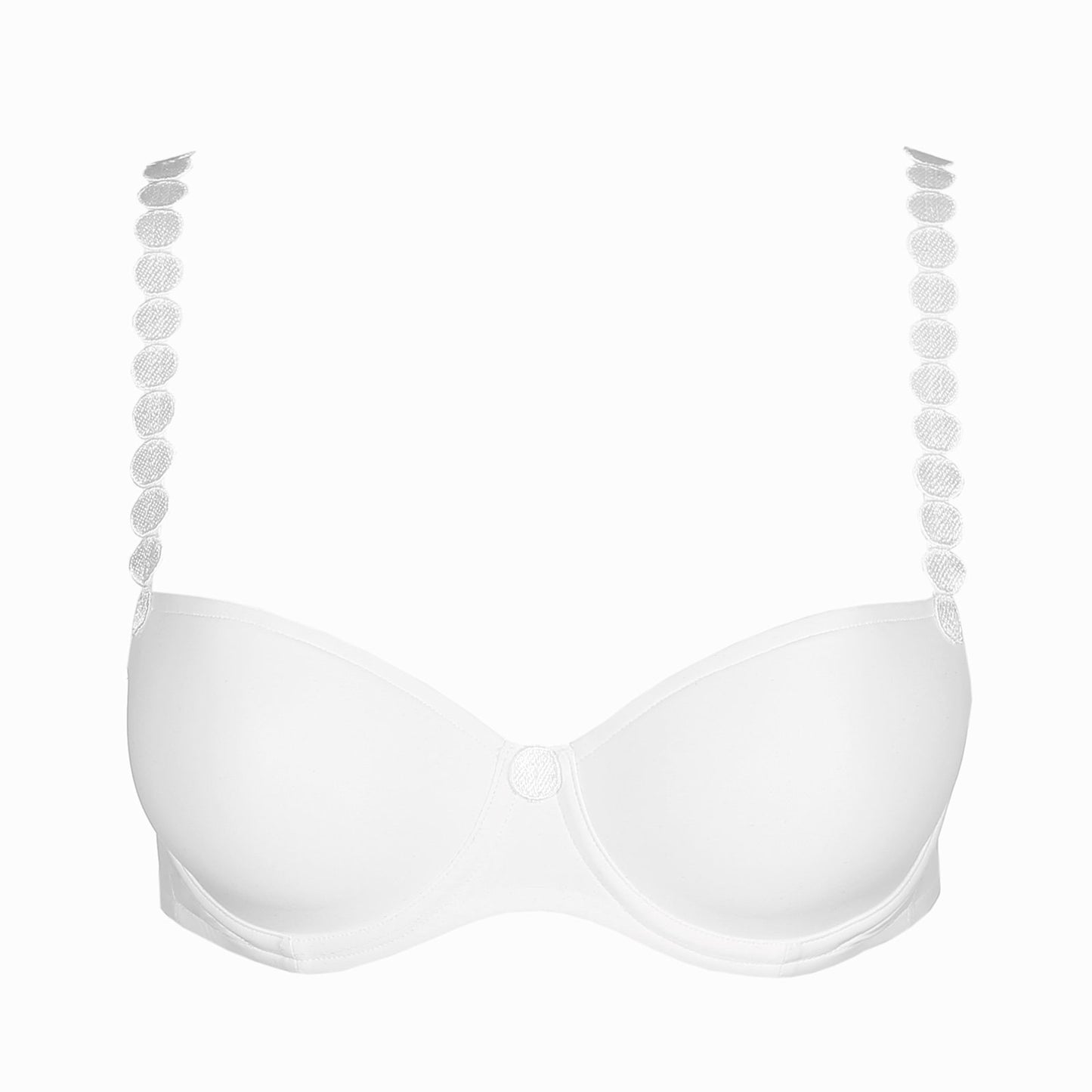 Marie Jo Tom Balcony Bra detail view in White