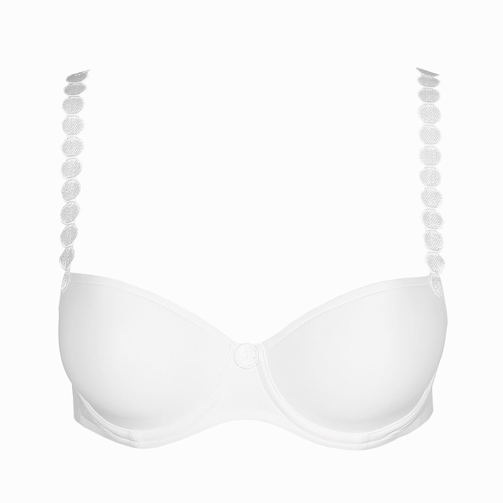 Marie Jo Tom Balcony Bra detail view in White