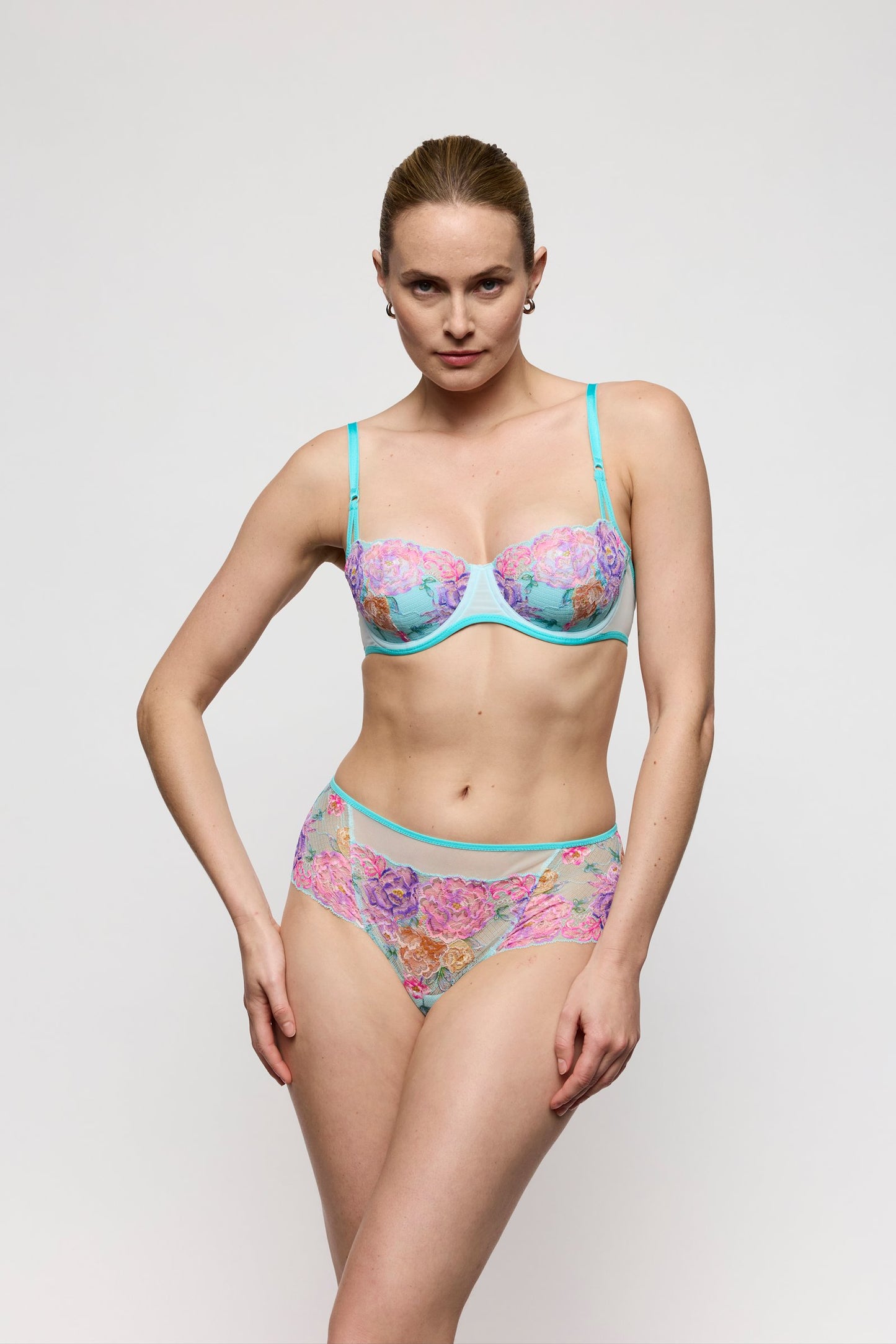 Marie Jo Lisbeth Hotpant styled on model in Clearwater