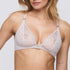 Marie Jo Aven Bralette front view in Marble