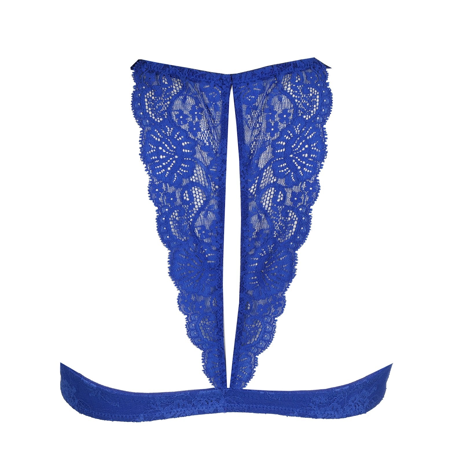 Marie Jo Melipha Bralette detail view in Blue Print