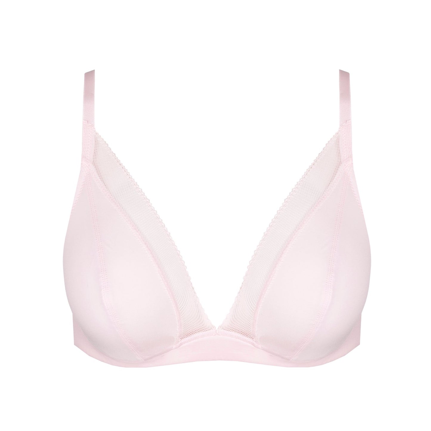 Marie Jo Milao Bralette detail view in Pastel Pink
