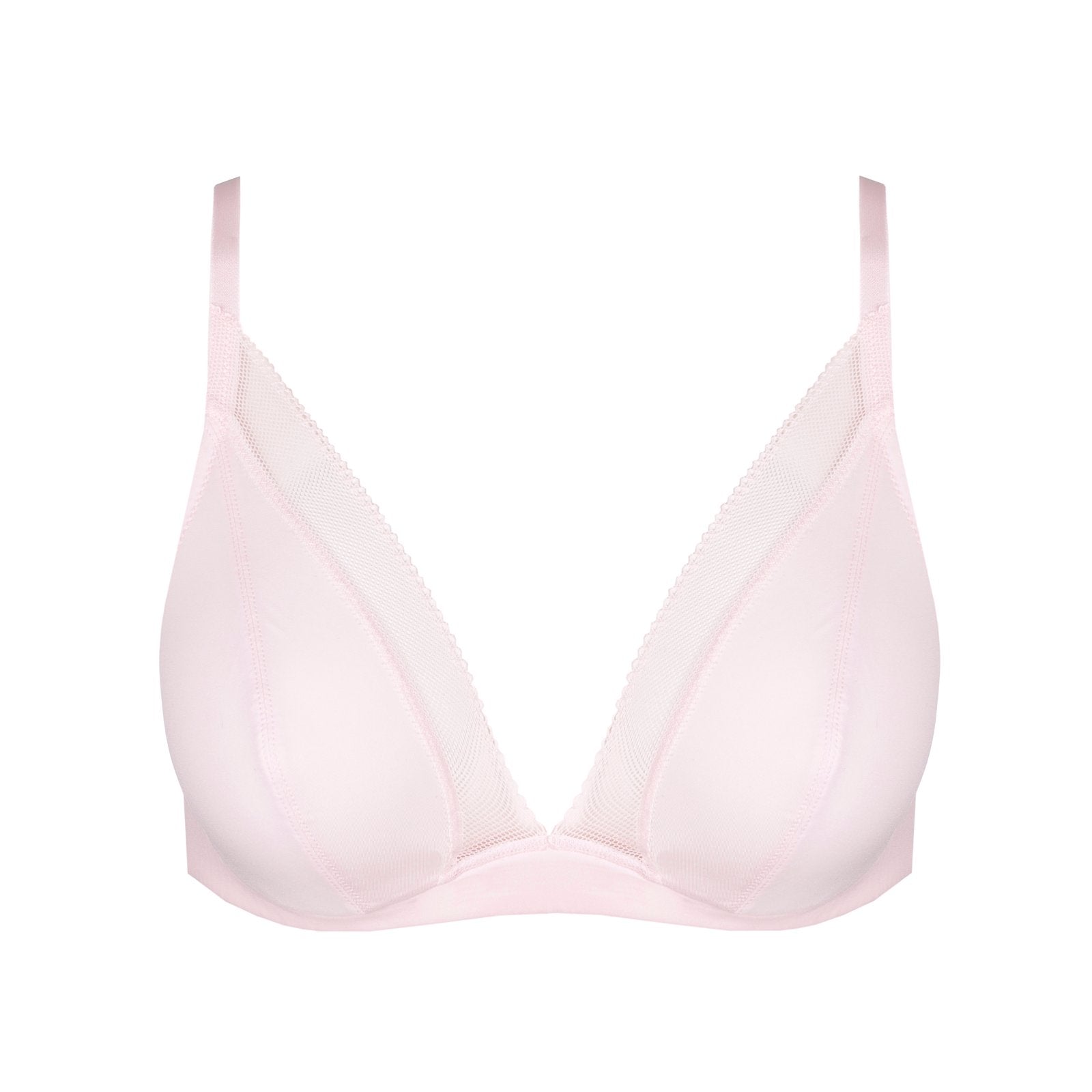 Marie Jo Milao Bralette detail view in Pastel Pink