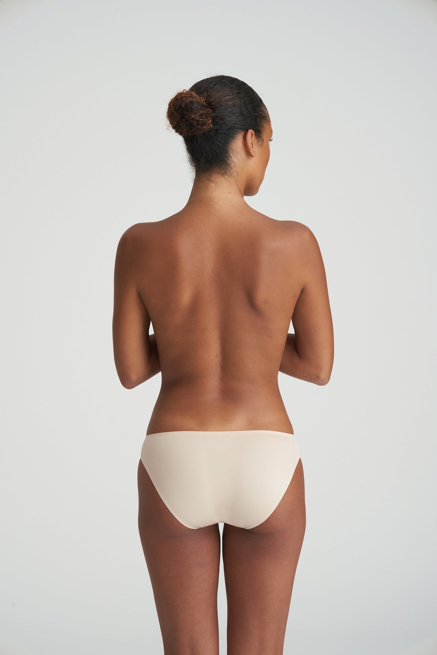 Marie Jo Color Studio Brief styled on model in Caffé Latte