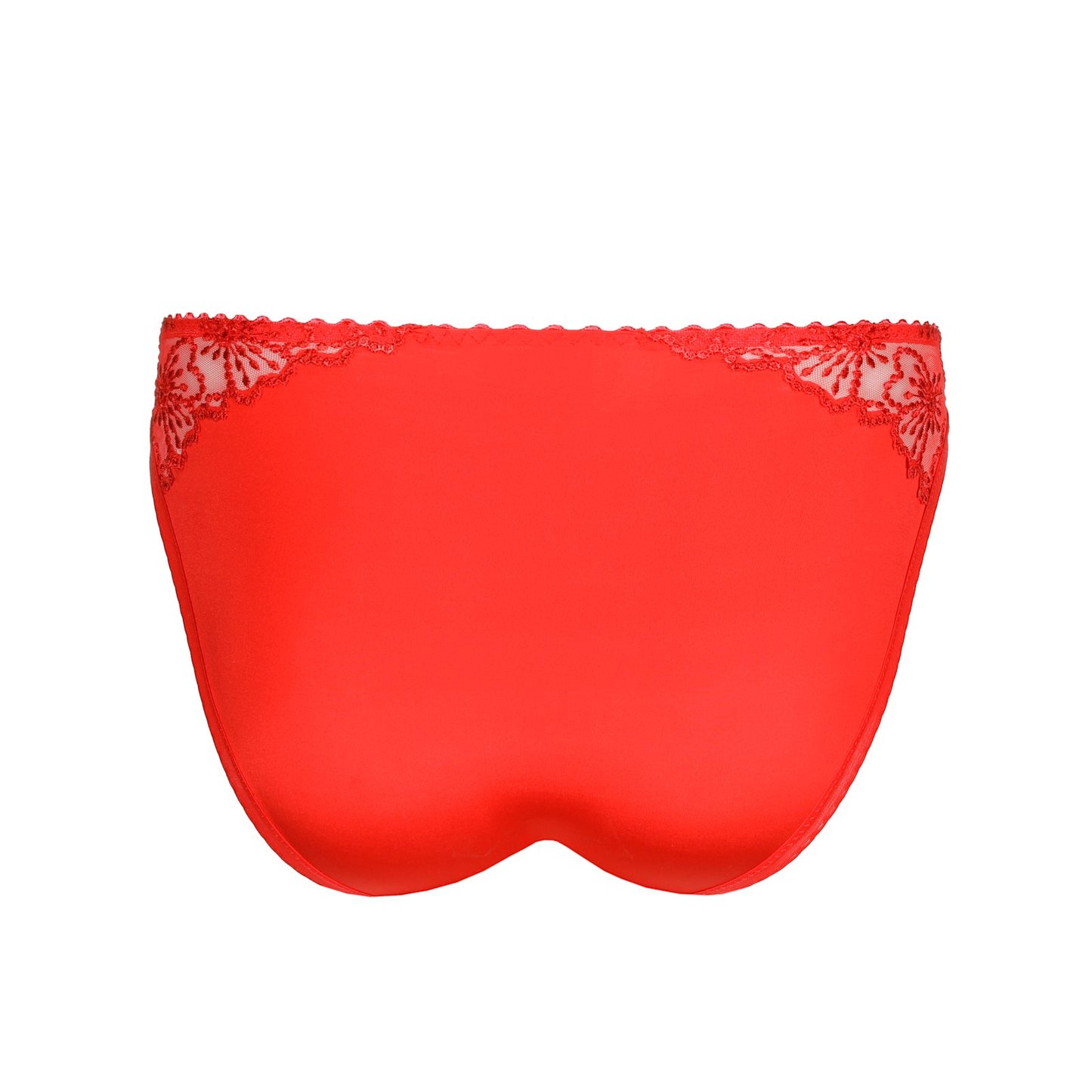 Marie Jo Jane Brief detail view in True Red
