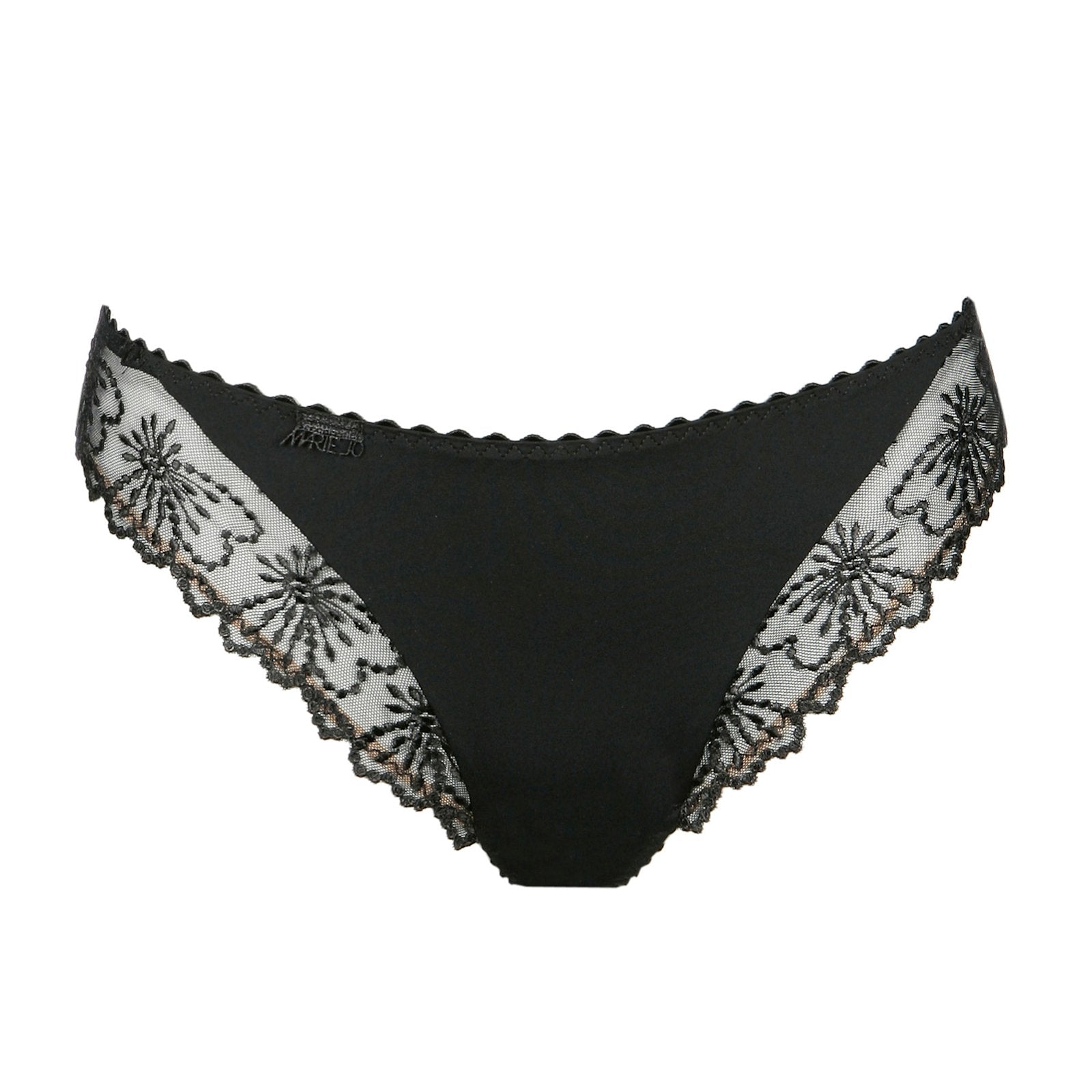 Marie Jo Jane Brief detail view in Black