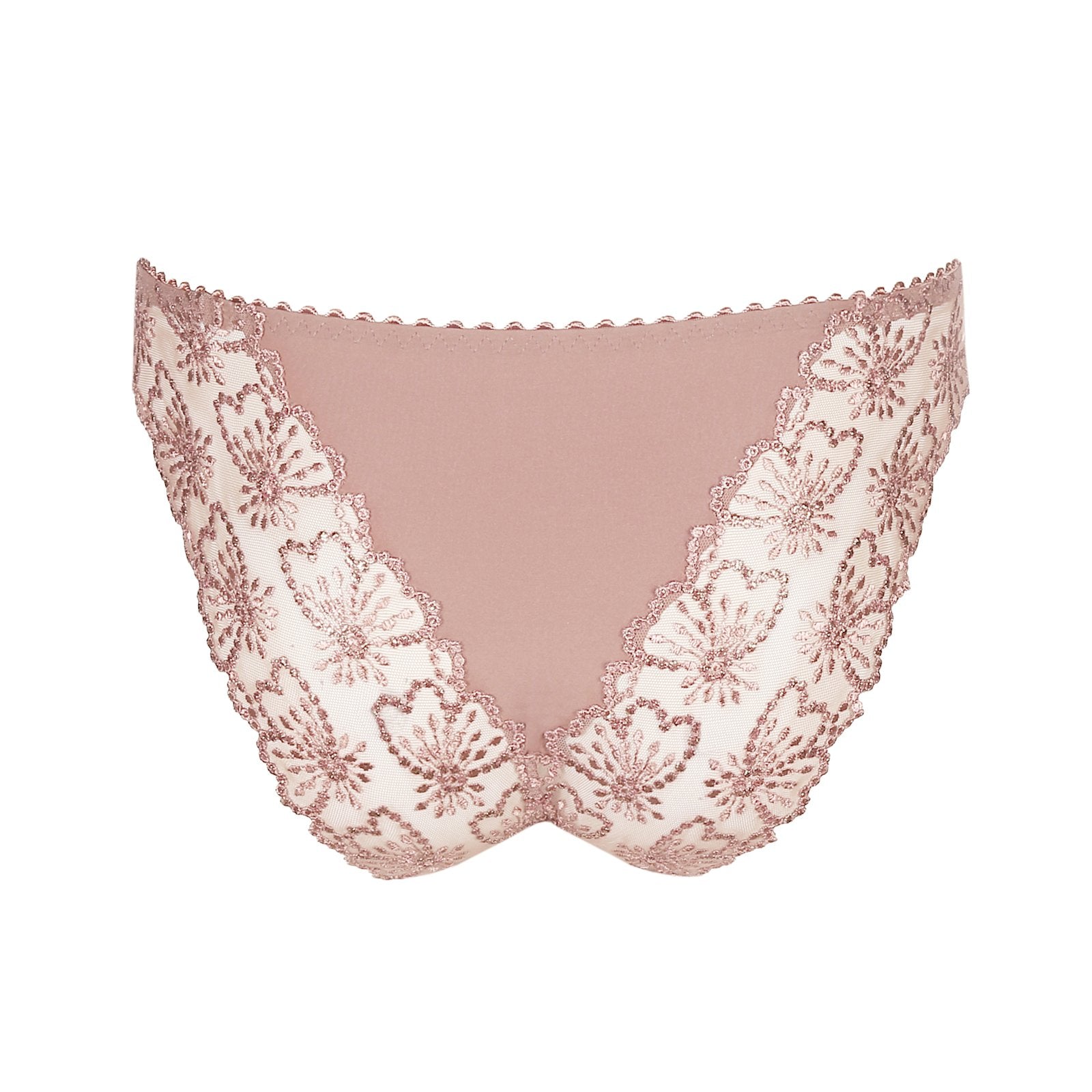 Marie Jo Jane Brief detail view in Bois De Rose