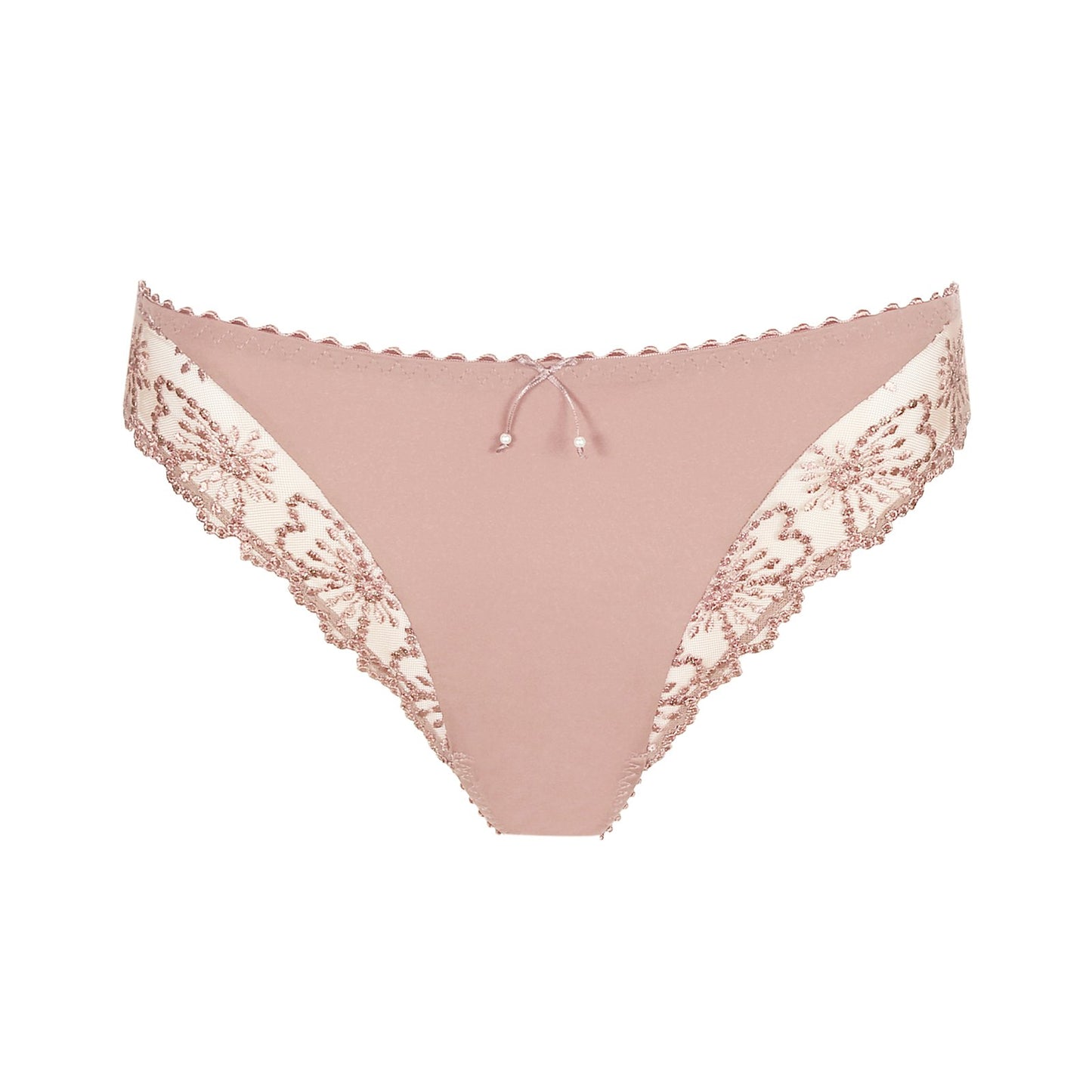 Marie Jo Jane Brief detail view in Bois De Rose