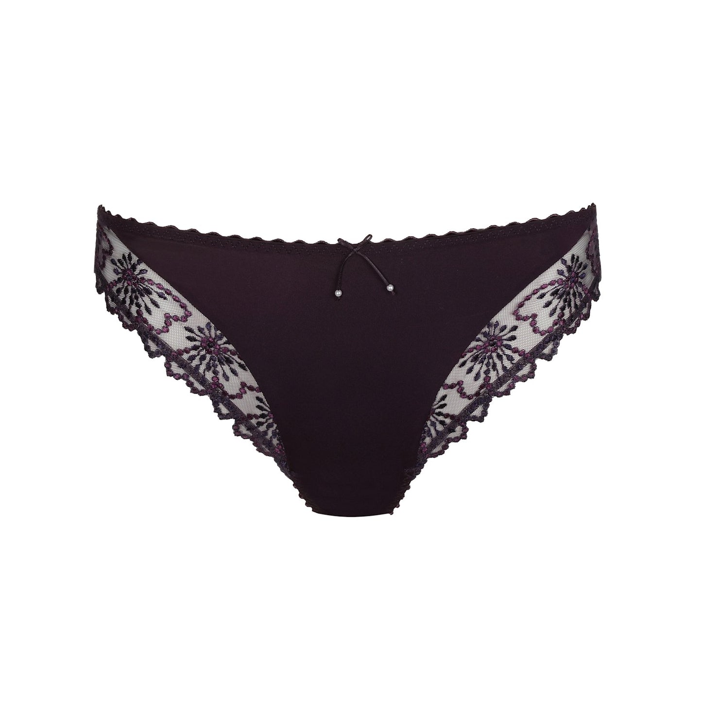 Marie Jo Jane Brief detail view in Amethyst