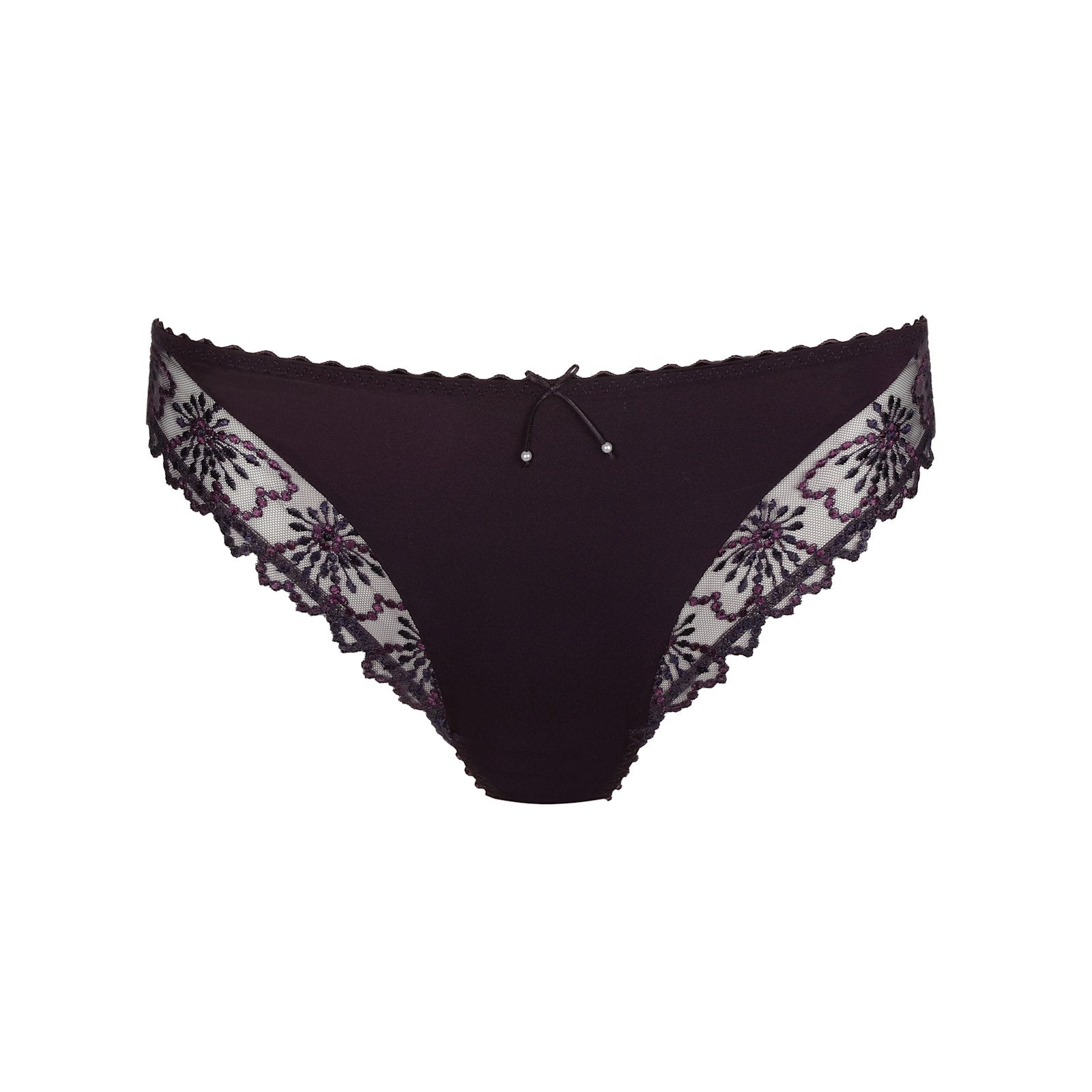 Marie Jo Jane Brief detail view in Amethyst