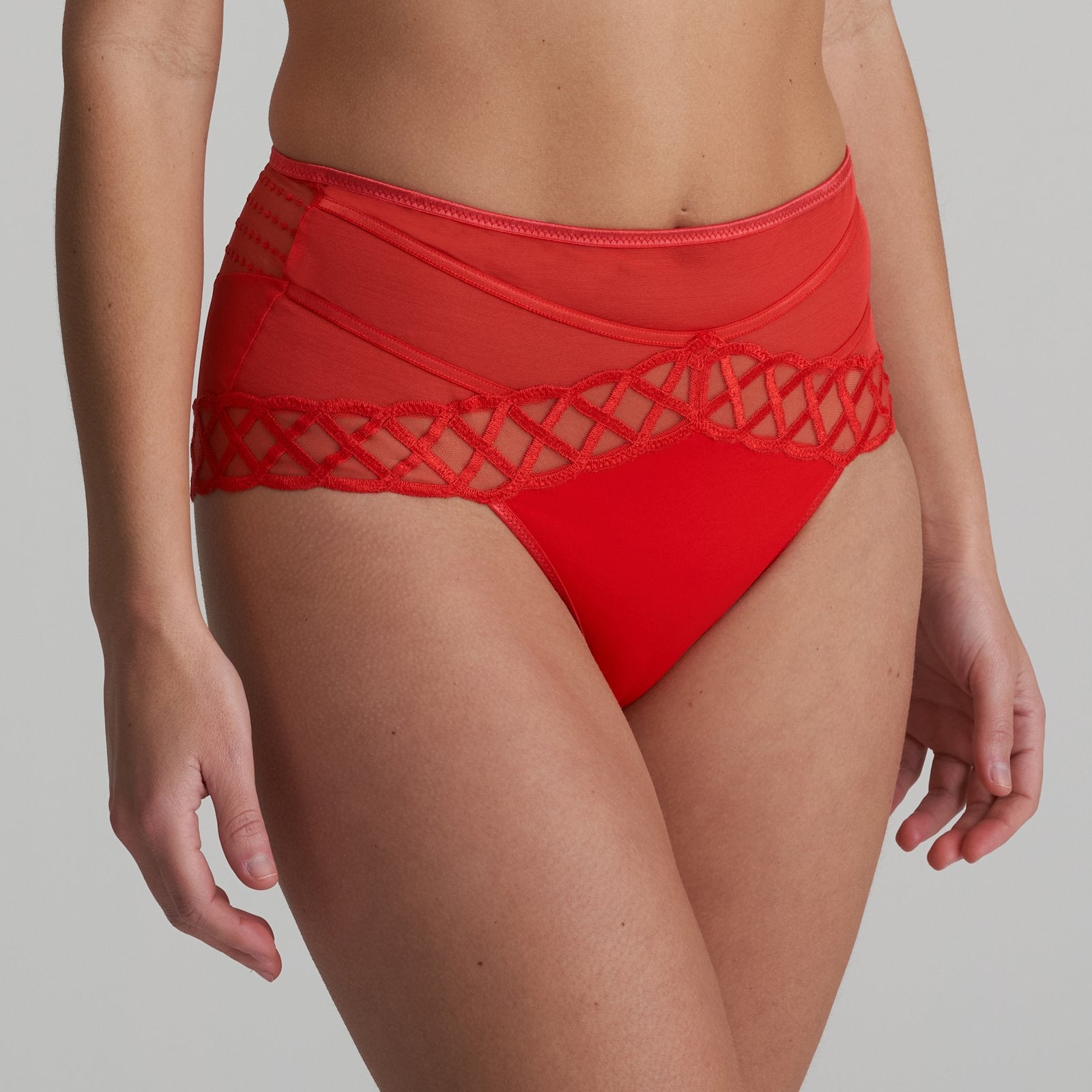 Marie Jo Jhana Brief alternate view in Fiesta Red