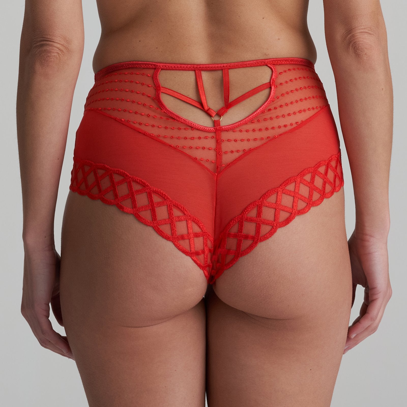 Marie Jo Jhana Brief alternate view in Fiesta Red