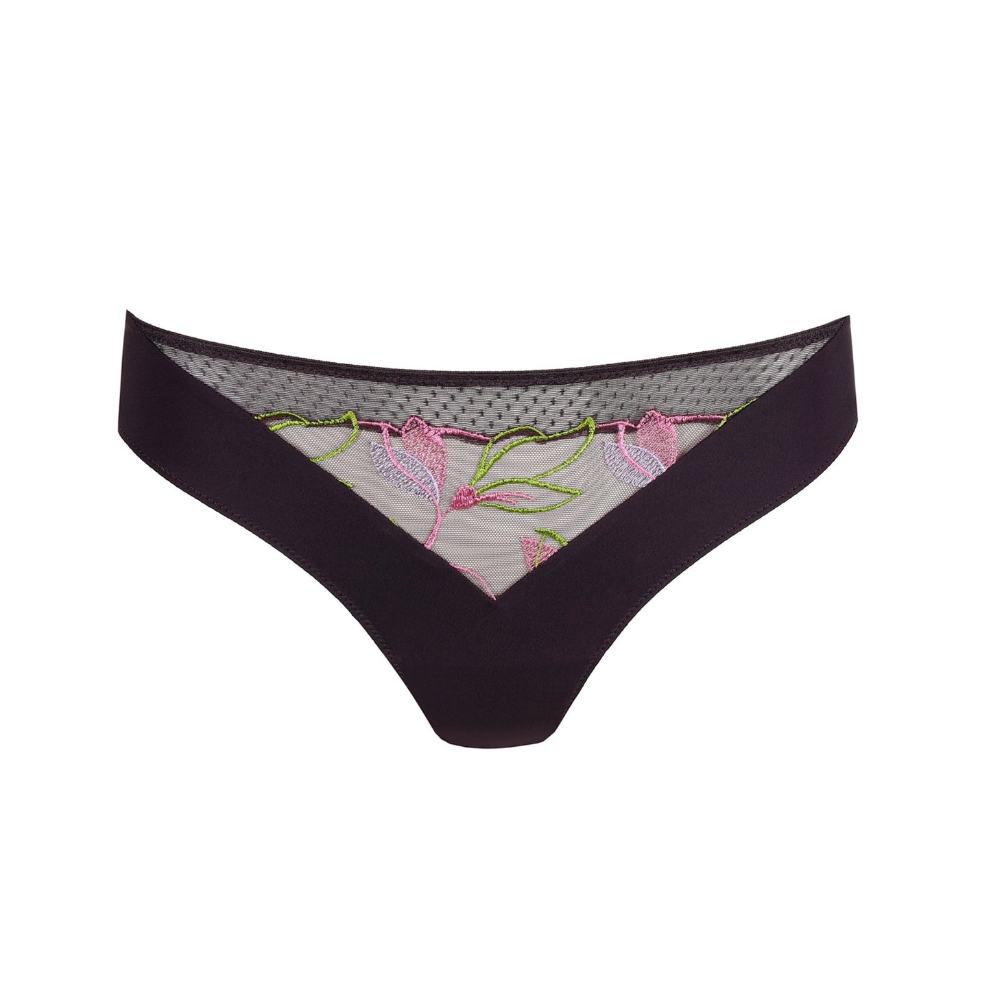 Marie Jo Loish Rio Brief detail view in Amethyst