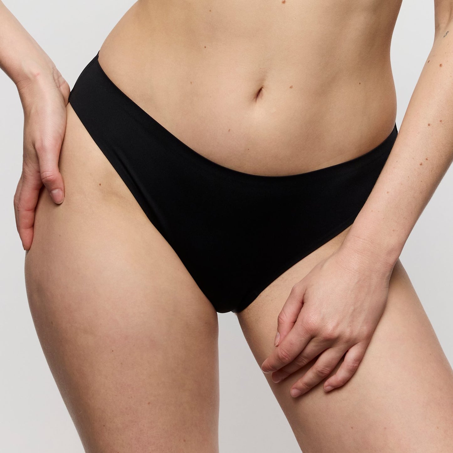 Marie Jo Soft Studio Rio Brief front view in Black