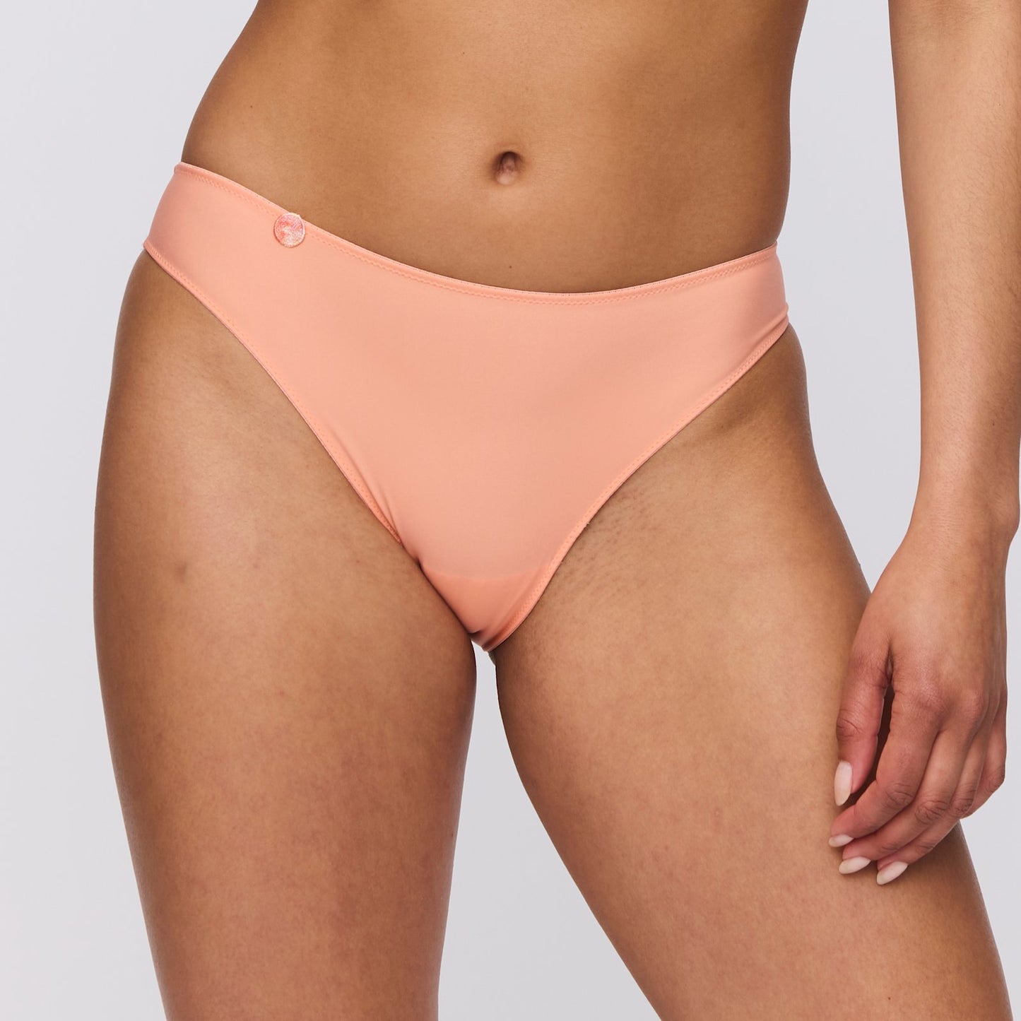 Marie Jo Tom Brief front view in Papaya Smoothie