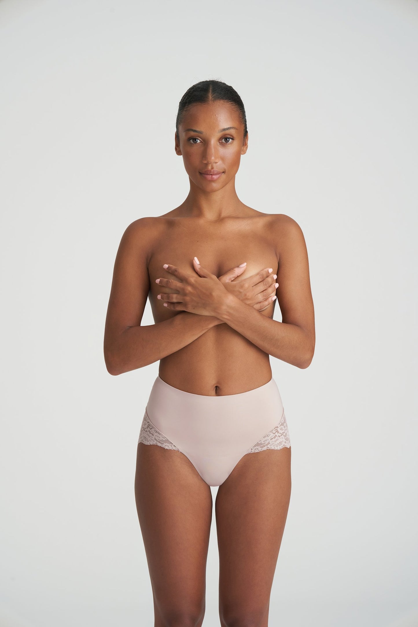 Marie Jo Color Studio Brief styled on model in Patine