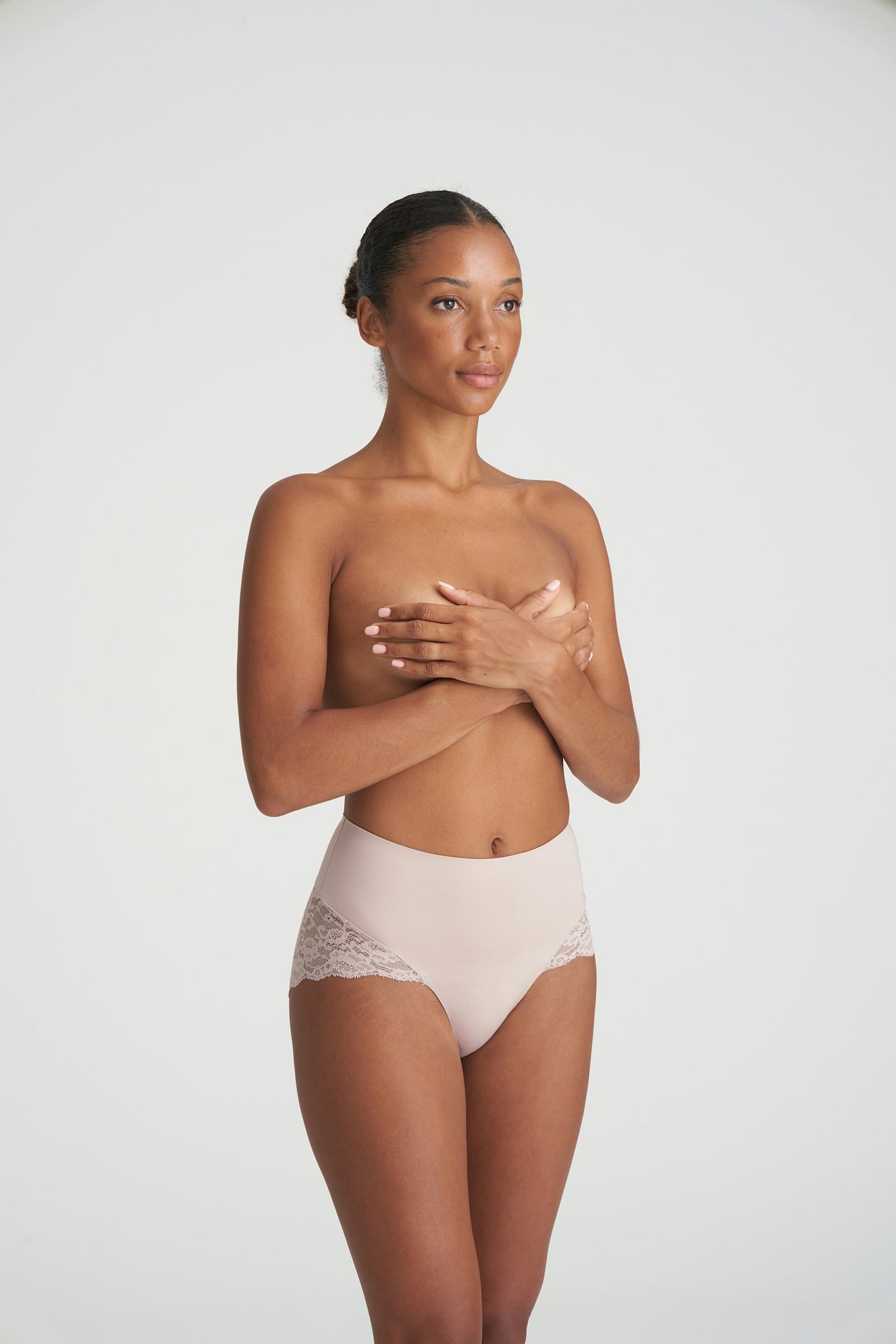 Marie Jo Color Studio Brief styled on model in Patine