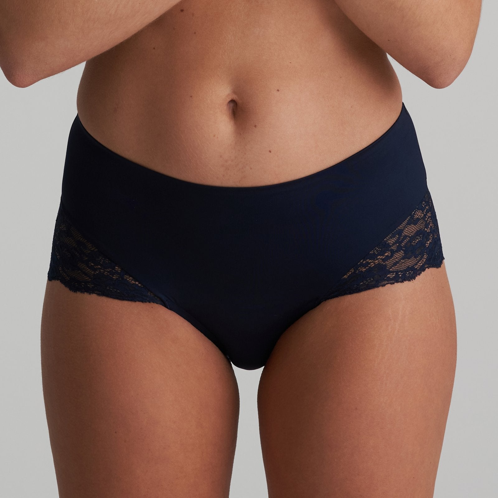 Marie Jo Color Studio Brief front view in Velvet Blue