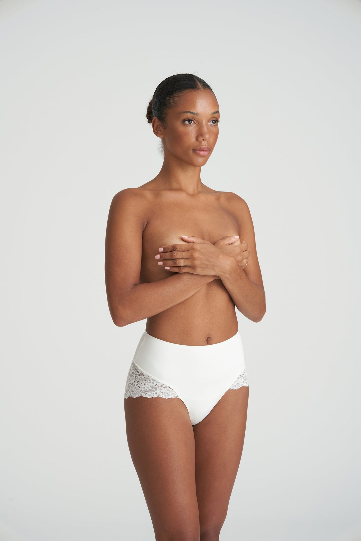 Marie Jo Color Studio Brief styled on model in Natural