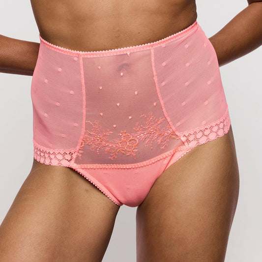 Marie Jo Annaelle Full Brief front view in Neon Peach