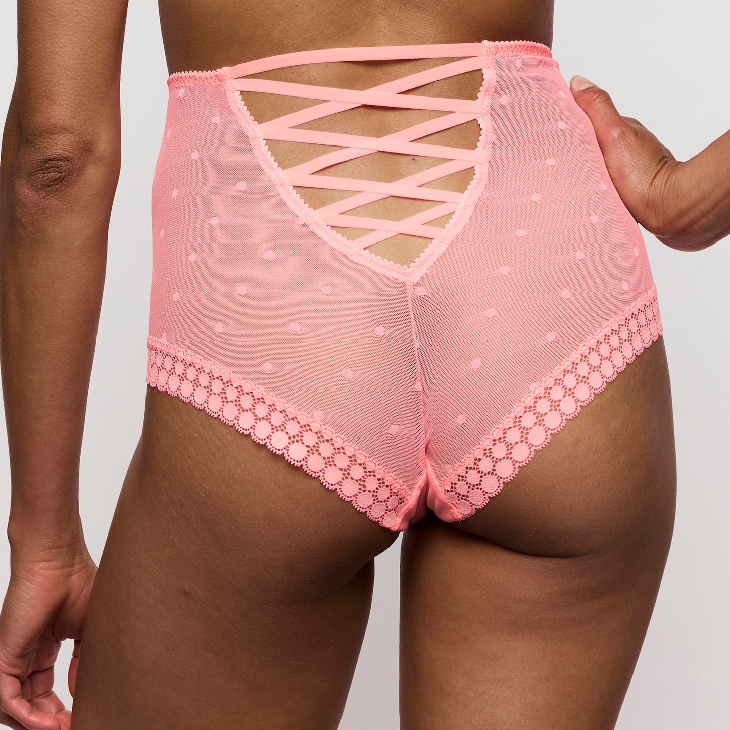 Marie Jo Annaelle Full Brief alternate view in Neon Peach