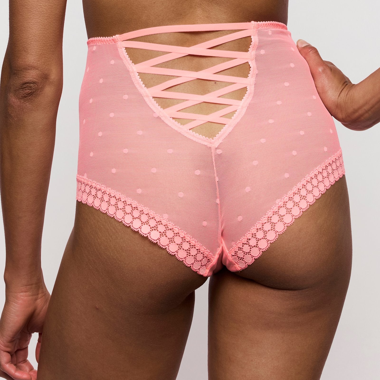 Marie Jo Annaelle Full Brief alternate view in Neon Peach