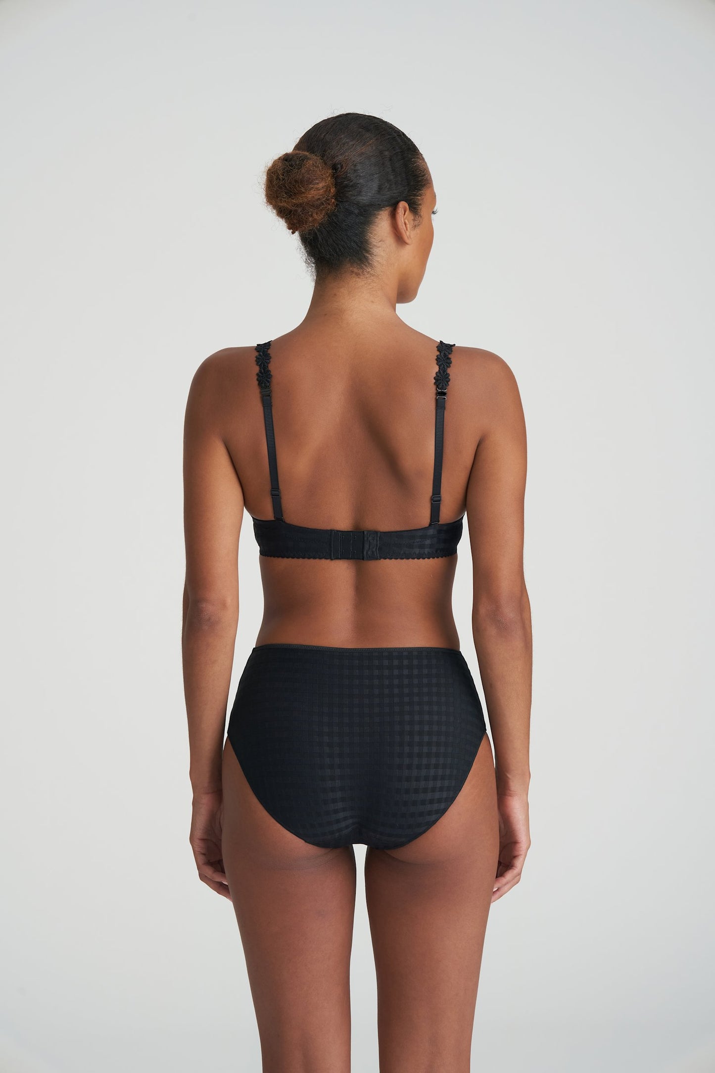 Marie Jo Avero Brief styled on model in Black