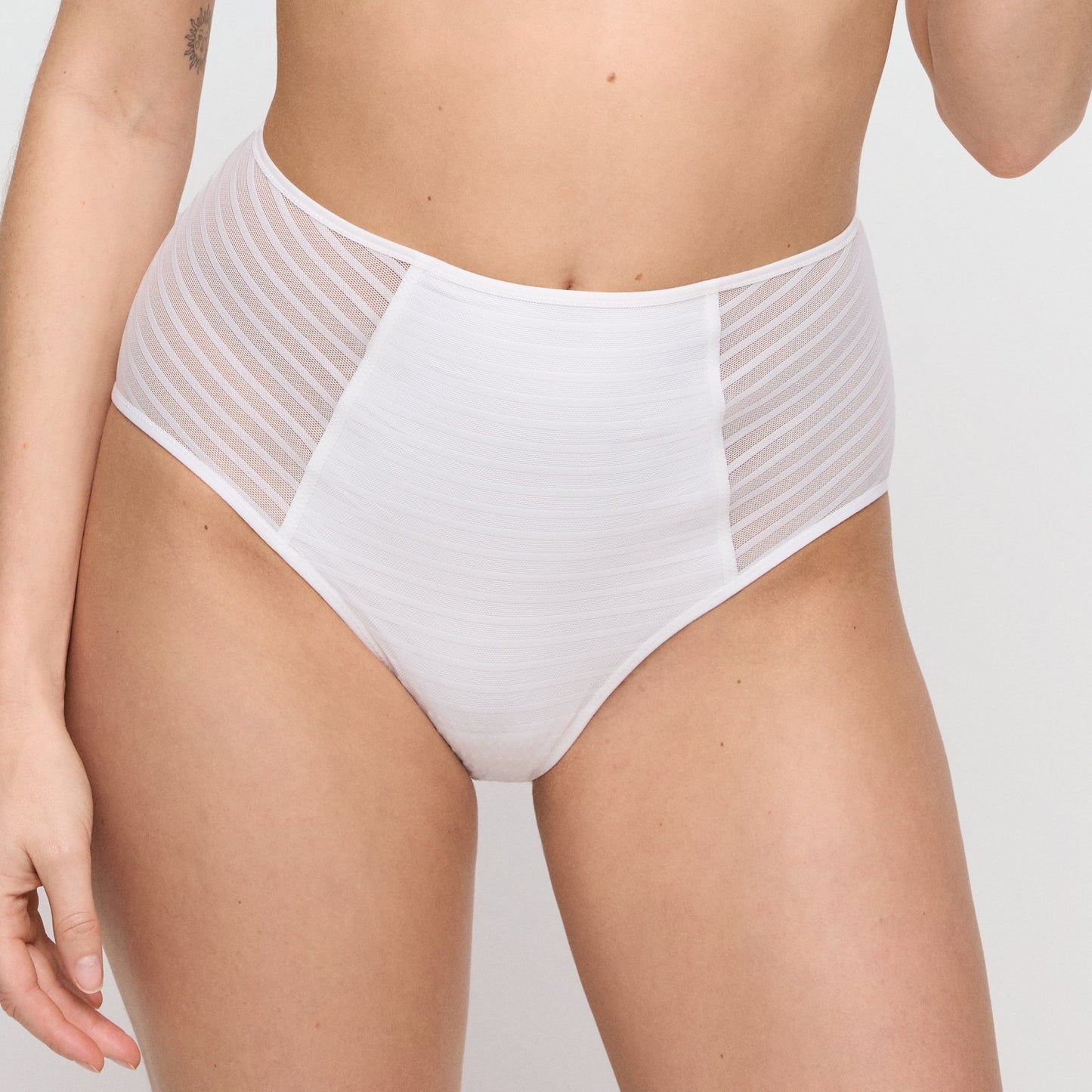 Marie Jo Basyl Full Brief front view in Natural